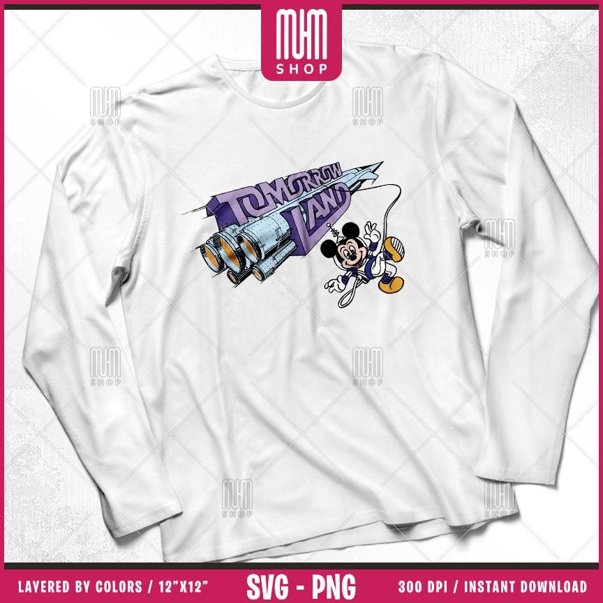 Mouse And Minnie Astronaut Svg Png, 7 Designs Easy to use Cartoon Characters Layered Svg by colors, Transparent Png, Cut Files for Cricut.