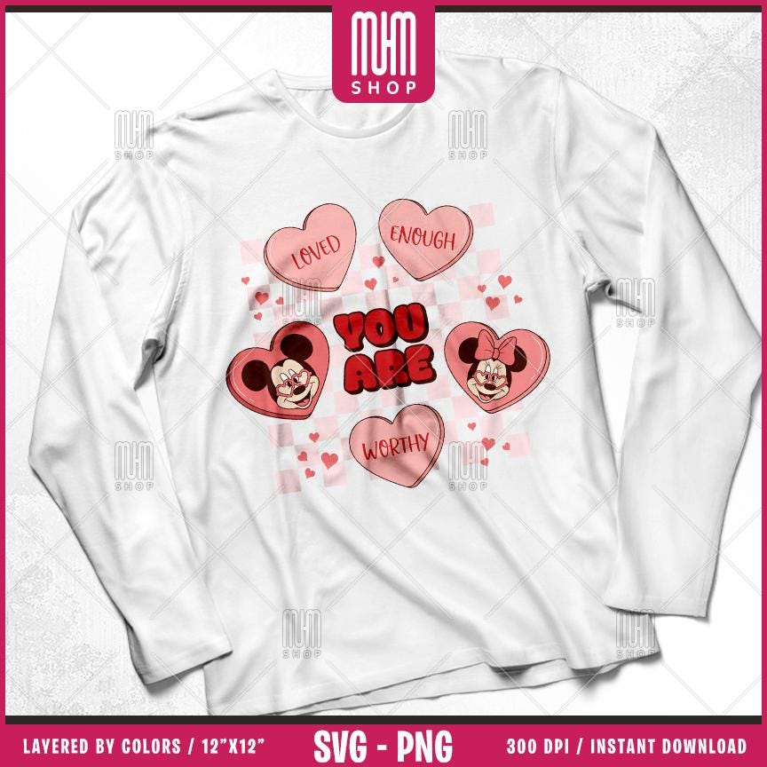 Valentine Bundle Svg Png, 8 Designs Easy to use, Cartoon Characters, Love, Layered Svg by colors, Transparent Png, Cut files for Cricut.