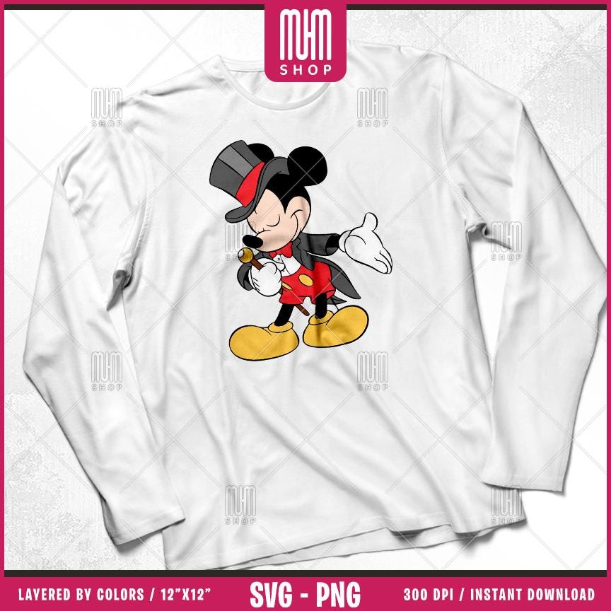 Mouse And Friends At Circus Svg Png, 21 Designs Easy to use Cartoon Characters, Layered Svg by colors, Transparent Png, Cut Files for Cricut