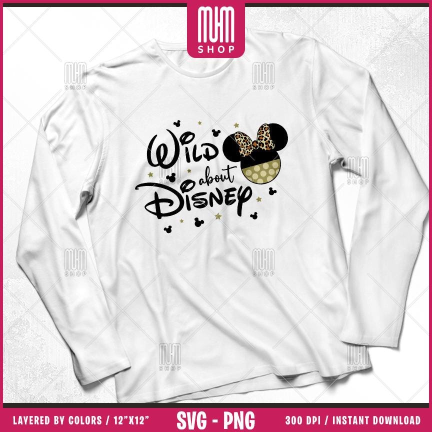 Mouse Head Wild Disneyland Svg Png, 10 Designs Easy to use, Cartoon Characters, Layered Svg by colors, Transparent Png, Cut files for Cricut