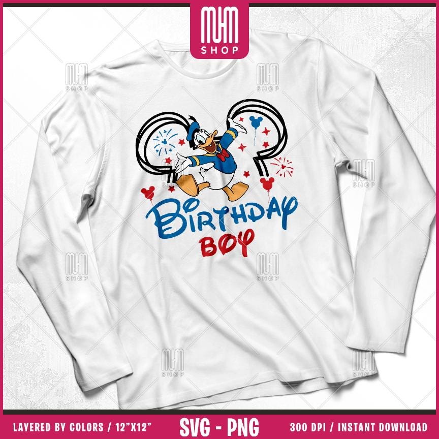 Mouse and Friends Birthday Svg Png, 10 Designs Easy to use Cartoon Characters, Layered Svg by colors, Transparent Png, Cut files for Cricut.