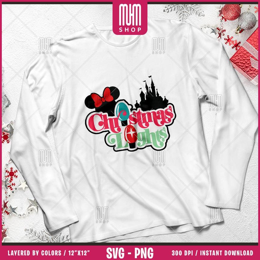 Christmas Squad Svg Png, 19 Designs Easy to use, Magical Kingdom Bundle Png, Family Trip, Castel Svg, Mouse Head, Easy cut files for Cricut.