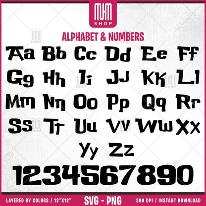 Lilo and Stitch Svg Png, 80 Designs + Font Easy to use, Cartoon Characters, Layered Svg by colors, Transparent Png, Cut files for Cricut.