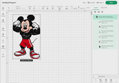 Mouse And Friends Boxing Svg, 8 Designs Easy to use, Cartoon Characters, Layered Svg by colors, Transparent Png, Easy cut files for Cricut.