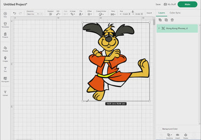 Hong Kong Phooey Svg Png, 16 Designs Easy to use Cartoon Characters, 70s, 80s, Layered Svg by colors, Transparent Png, Cut Files for Cricut.