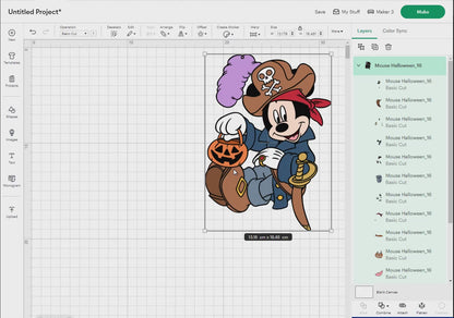 Mouse at Halloween Svg Png, 30 Designs Easy to use, Cartoon Characters, Layered Svg by colors, Transparent Png, Easy cut files for Cricut.