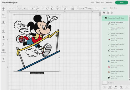 Mouse And Friends Race Svg, 14 Designs Easy to use, Cartoon Characters, Layered Svg by colors, Transparent Png, Easy cut files for Cricut.