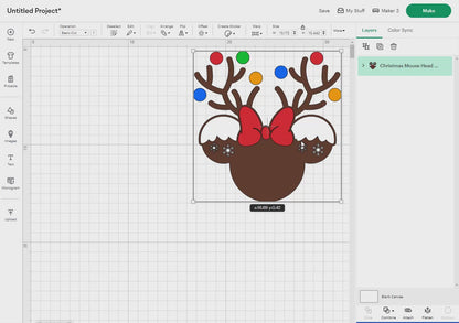 Merry Christmas Mouse Head Svg Png, 13 Designs Easy to use, Magical Kingdom Bundle Png, Family Trip, Castel Svg, Easy cut files for Cricut.