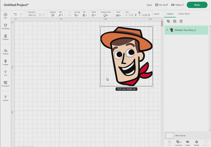 Stickers Toy Story Svg Png, 22 Designs Easy to use, Cartoon Characters, Layered Svg by colors, Transparent Png, Easy cut files for Cricut.